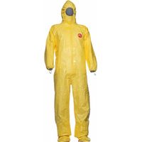Dupont Schutzoverall Typ 3/4/5/6 Tychem 2000 C, gelb, Unisex-Größe: L