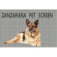 Rete Zanzariera 160 cm X 200 cm Antigraffio Pet Screen Americana Nera