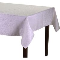 Tovaglia poliestere jacquard finlandia bianco cm150x180