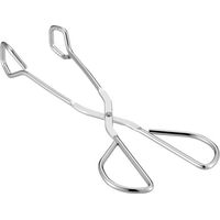 Pinces de cuisine et de service, pinces à griller, acier inoxydable, longueur : 24 cm, argent