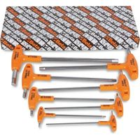 Beta 96TINOX/S8 Serie chiavi maschio esagonale Inox con impugnatura 8 Pz.