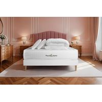 Pack Colchón blanco espuma viscoelástica 160 x 200