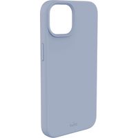 Cover con icona Puro - Custodia per iPhone 14 Plus (Blu Sierra)