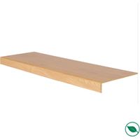 Forestea – Marche rénovation escalier stratifié 1000 x 300 x 56 mm – PEFC 70% – Facile à poser – Pour bois dur et teck