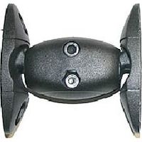 Supporto da parete per altoparlanti (2 pezzi) omb new flex girevole +-20º girevole 360º max 5k colore argento