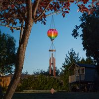 Carillon ballon montgolfière h 1,04m