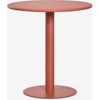 SKLUM Runder Küchentisch Ø70 cm aus Eisen Mizzi Terracotta