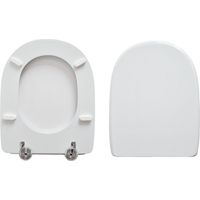 Copriwater Axa Scilla compatibile in poliestere bianco
