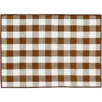 ANDREA HOUSE MS22043 S/2 Individual Vichy Marrón 35X50 - ref: MS22043