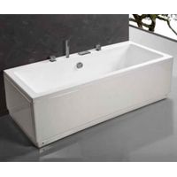 Vasca da bagno moderna squadrata di design Vasca senza rubinetteria