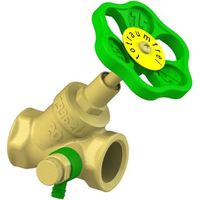 Vanne de siège inclinée JS, avec vidange, axe montante, DN10, filetage intérieur 3/8"