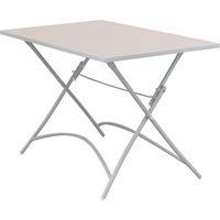 Tableau 110x70 cm Closeable Garden de sauvegarde pliant extérieur avec structure et haut en fer en acier mini Tan