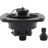 Raccordement d'eau pour camping-cars avec raccord rapide, remplaçant le raccordement d'eau de ville, vanne d'arrêt d'eau intégrée, tapis en PP
