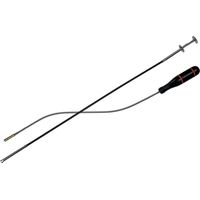 Famex 15111 - Set sollevatore magnetico con impugnatura per artigli, lunghezza 60 cm, portata 700 g, testa magnetica sottile 6,5 mm, con collo di cigno flessibile