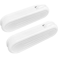 Gordijnkoordgewichten, 2-pack kunststof trekkoordhangers voor verticale jaloezieën en gordijnen - Wit