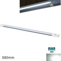 LED-KÜCHENLEISTE,KALTESLICHT,BEWEGUNGSMELDER,UNTERSCHRANK,WIEDERAUFLADBAR,58CM