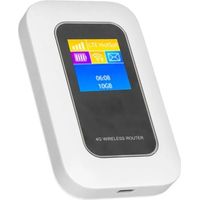 Routeur WiFi Portable 5G 4G LTE Débloqué avec Emplacement Carte SIM pour Voyage