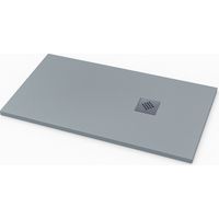 Receveur de douche Ardesia extra-plat couleur Gris RAL 7040 70x180cm grille Gris