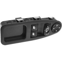 Levé Vitre Avant Gauche Drive CÔTÉ Vitre Électrique Interrupteur Principal 6554.ZJ, Interrupteur de Lève-Vitre Compatible pour Citroen Jumpy Dispatch Peugeot Expert Master Fiat Scudo 2007-2016