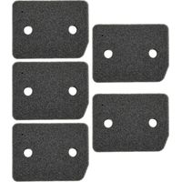 Trade-Shop Schwammfilter / Schaumfilter / Sockelfilter kompatibel mit Miele TED455WP TSD443WP TWD360WP TSD363WP TCB150WP TWB140WP TEB155WP TSB143WP - 5 Stück