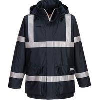 Veste De Pluie Fr Anti-statique Bizflame Couleur : Marine Taille L - Portwest