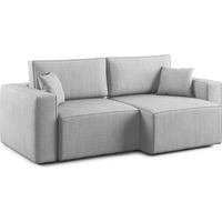 Morfeo Divano in tessuto impermeabile 180 cm grigio chiaro