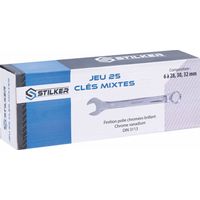 Ringmaulschlüssel 6 bis 28/30/32mm full polish STILKER - 68641