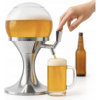 Dispensador de alcohol grande de 3,5 L con sistema de refrigeraci贸n. Vertedor para cerveza, vino y vodka.