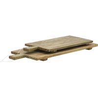 Regalo Italiano Set 2 Taglieri in Legno 70 x 28 CM 90 x 30 Cm