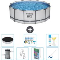 Bestway Steel Pro MAX Rund - 427x84 cm - 8-teilig S658