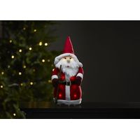 LED Weihnachtsleuchte ,Joylight', Weihnachtsmann, rot, Batteriebetrieb, 38cm