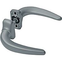 Doppeltürdrücker Horus 2051I FAPIM Vierkant 8 mm - Grau 9006 - 2051IG5