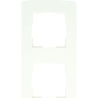Placa 2p Blanca - Perfil
