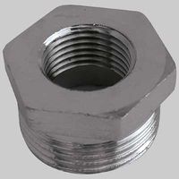 RIDUZIONE MASCHIO/FEMMINA OTTONE CROMATA - 3/4 x 1/2