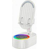 Support smartphone avec haut-parleur Kinglucky ZJ-016 Blanc 5W