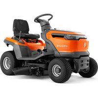 Husqvarna – Tracteur de pelouse 95 cm à éjection latérale – Transmission hydrostatique – Siège réglable – Pour grandes pelouses – Moteur 413 cm³