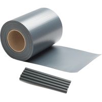 Wolketon 1 rotolo di strisce di protezione in PVC 70 m x 19 cm con 60 clip di fissaggio per recinzioni da giardino, balconi Antracite