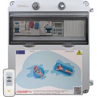 Cuadro eléctrico 300W AC contactor motor y control ON/OFF (1-2CV)