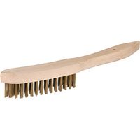 Stahlborstenbürste mit 3-reihigem Griff ms9300g jaz