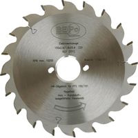 Bepo Sägeblatt (Holzsägeblatt) ø 150 mm für Holz und ausgehärteter Kitt HW
