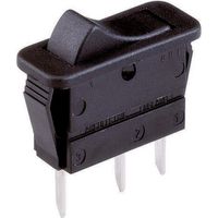 Arcolectric (Bulgin Ltd.) C 1511 VB AAA Wippschalter C 1511 VB AAA 250 V/AC 16 A 1 x Ein/(Ein) tast