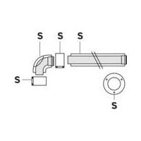 Vaillant Basis-Anschluss-Set für Überdruck Luft/Abgassystem DN100 303240