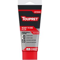 Toupret Ready-to-Use Ready Mixed Filler in Squeezy Tube – 330g for Interior Surfaces