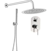 Moderne Unterputz-Regendusche NALA chrom Duschkopf Ø 20cm