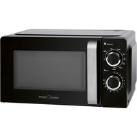 Micro-ondes avec gril 17L 700W Proficook PC-MWG 1208 Noir
