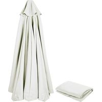 3M Parasol Housse de rechange 8 nervures Résistant à la décoloration Patio Extérieur Patio Marché Table Parapluie Pelouse Piscine