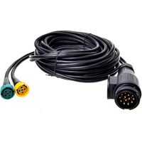 Faisceau de cables 9m avec fiche 13 broches et 2x connecteur 5 broches