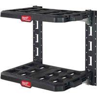 Milwaukee PACKOUT™ sistema di scaffalatura robusto nero