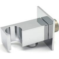 PRISE D'EAU RECTANGULAIRE AVEC SUPPORT DE DOUCHE Dimensions : Chrome