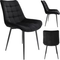 Silla MISTY negra (nuevos c贸digos)